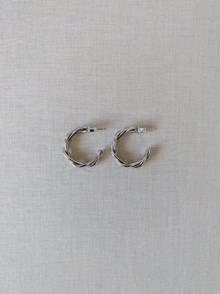 Brittany Twist Hoop Luxe Earrings – HELLO PARRY