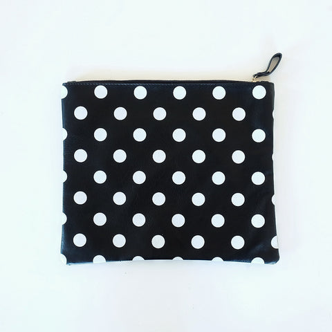 Ally Polkadot Oversize Clutch - HELLO PARRY Australian Fashion Label 